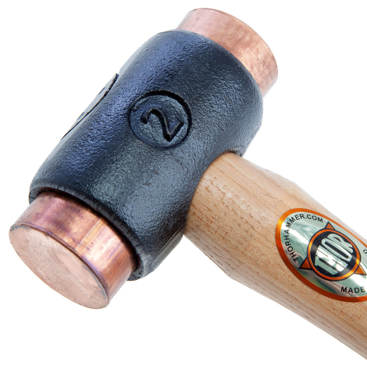 Thor Copper Hammer Size 2 (38mm) 1260G Wood Handle 04-312