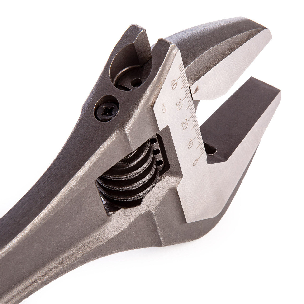 Bahco Adjustable Wrench 15in 380mm 44mm Jaw Capacity Black Finish 8074