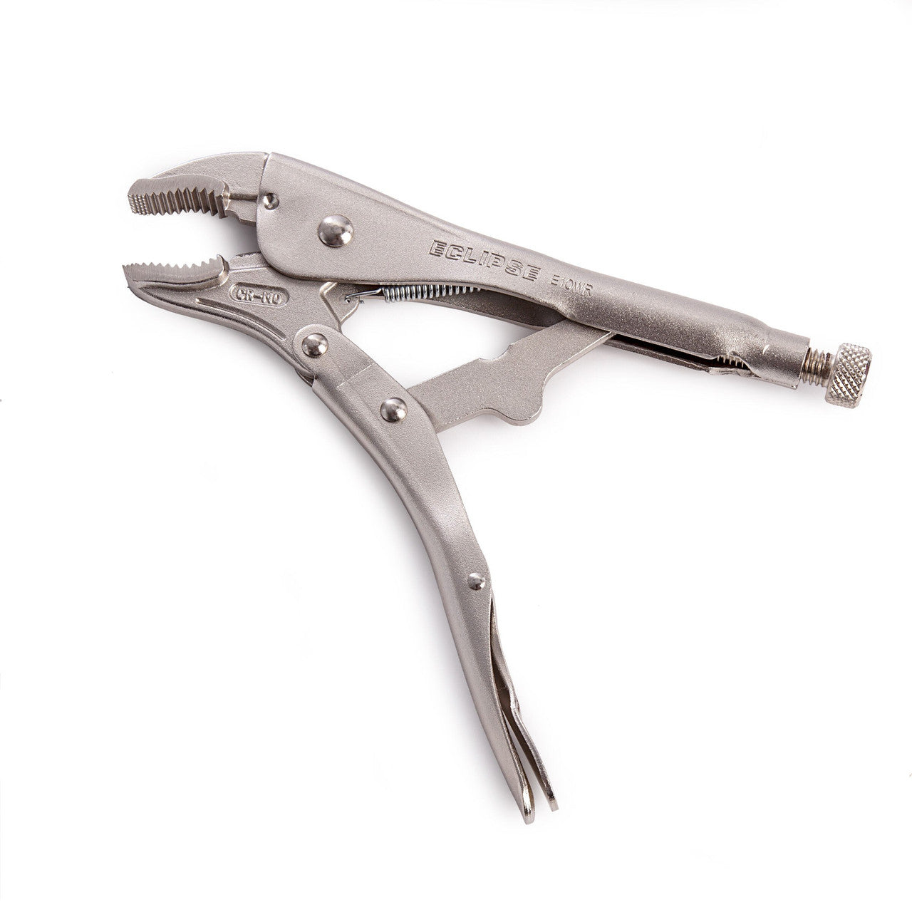 Eclipse Curved Jaw Locking Plier With Wire Cutter 10" 250mm Jaw Cap 45mm E10WR