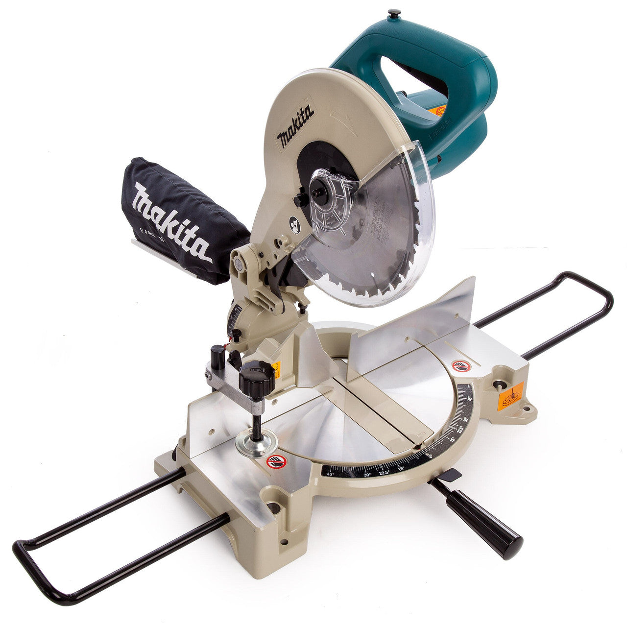Makita 260mm Mitre Saw 110V Electric Brake 1650 w Dust bag & Holder set LS1040N