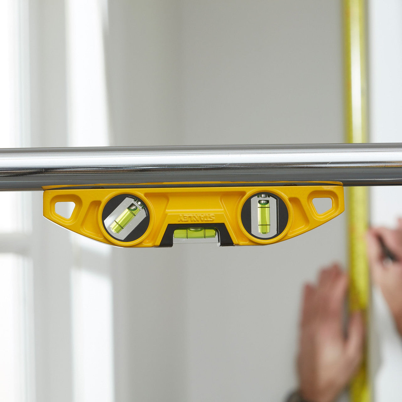 Stanley FatMax Magnetic Torpedo Level 230mm Aluminum 3 Vials 0-43-603