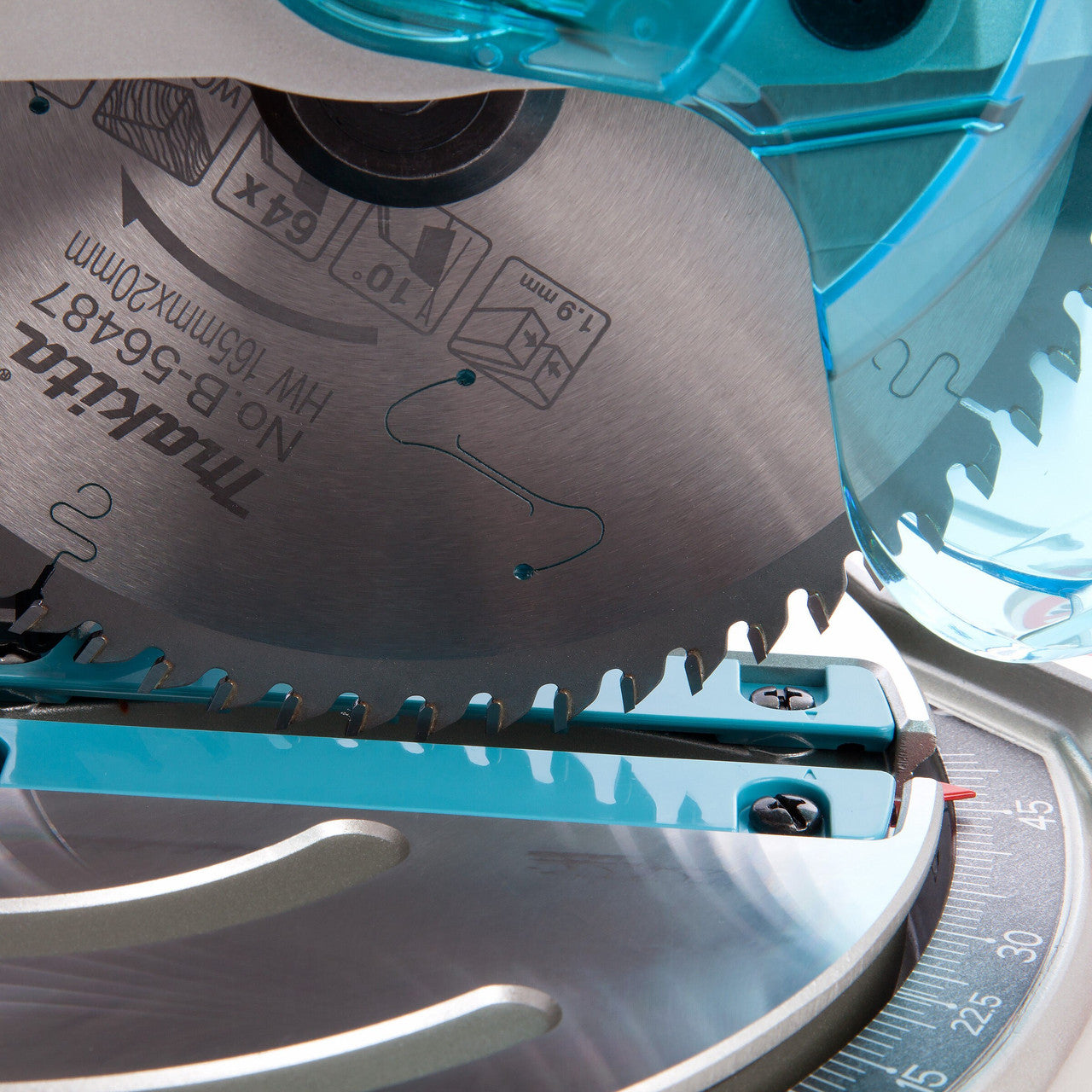 Makita 18V LXT 165mm Brushless Double Bevel Compound Mitre Saw Body Only DLS600Z