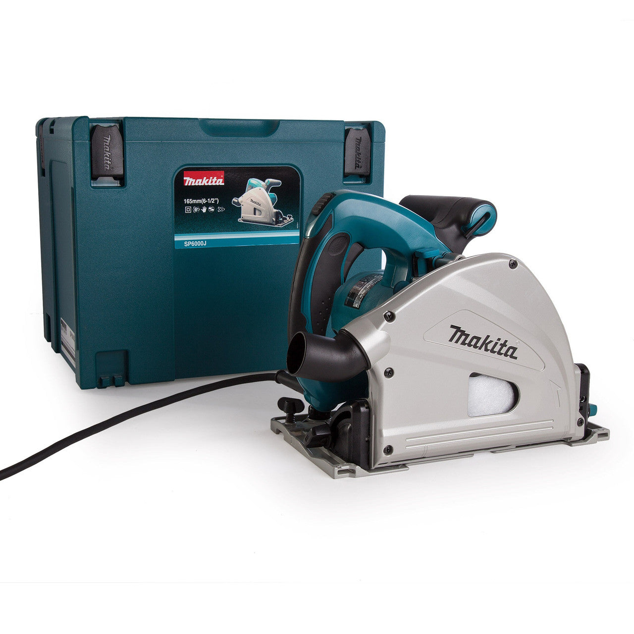 Makita 165mm Plunge Saw 110V 56mm Max Cut 1300 w Carbide Tipped Blade SP6000J