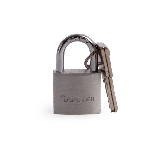 Henry Squire Aluminium Padlock Branded Defender 30mm DFAL3