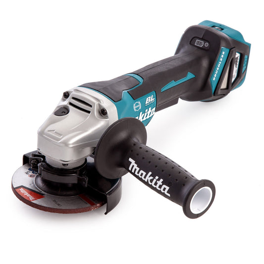Makita Angle Grinder 18V LXT 4.5 inch/115mm Brushless Body Only DGA467Z