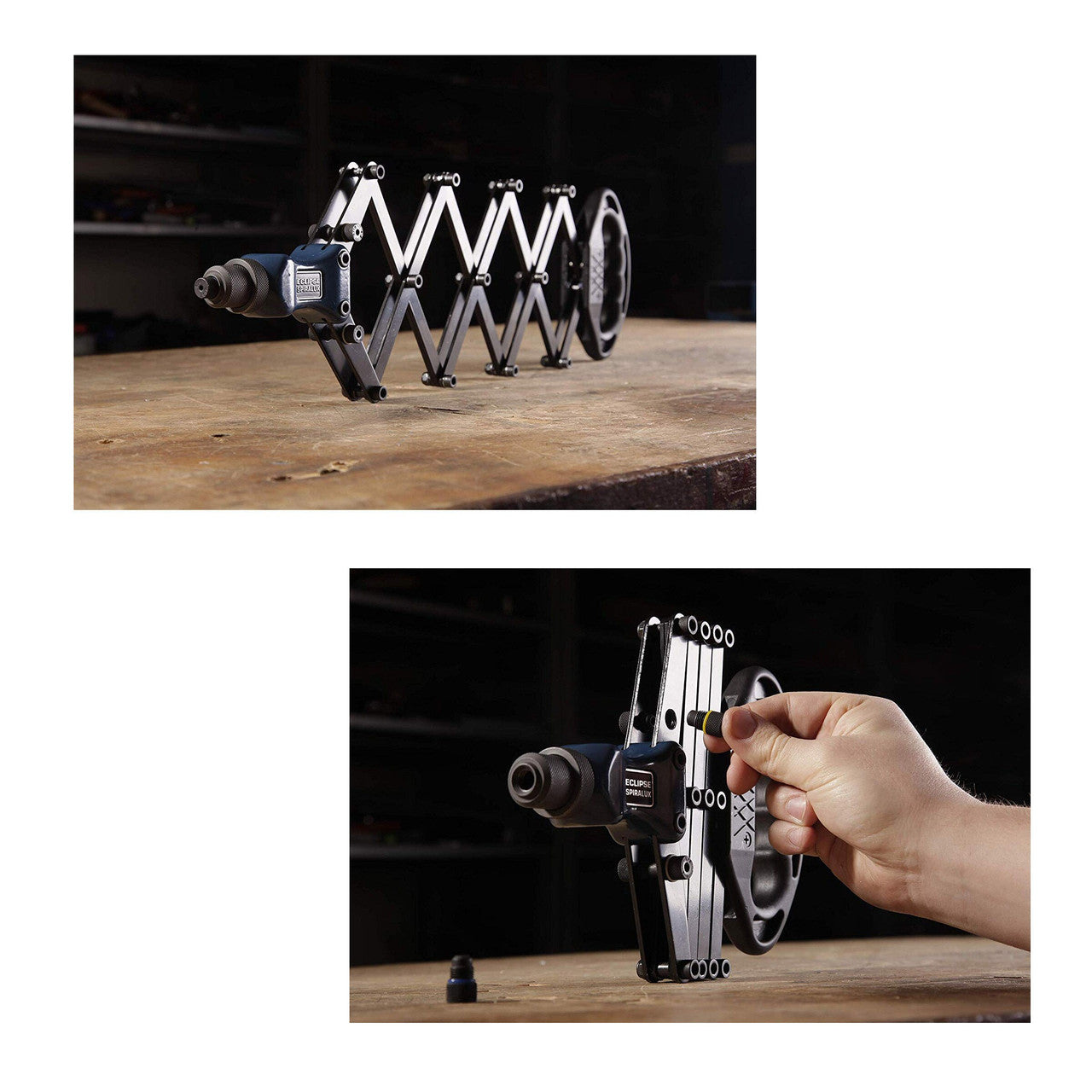 Eclipse Spiralux Compact Heavy Duty Lazy Tong Riveter 2.4 to 6.4mm 2750C