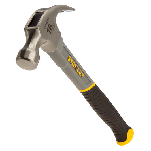 Stanley Claw Hammer with Fibreglass Shaft 16oz bi-material grip STHT0-51309