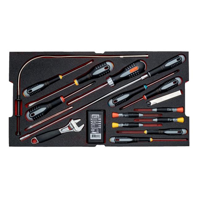 Bahco 240pc Heavy Duty Rigid Case Aviation Professional Tool Kit 4750RCHDW01FF1