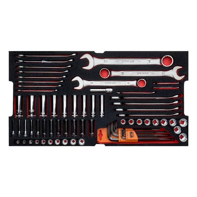 Bahco 240pc Heavy Duty Rigid Case Aviation Professional Tool Kit 4750RCHDW01FF1