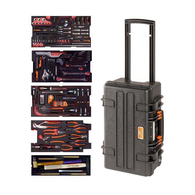 Bahco 159pc Heavy Duty Rigid Case Aviation Professional Tool Kit 4750RCHDW01FF2