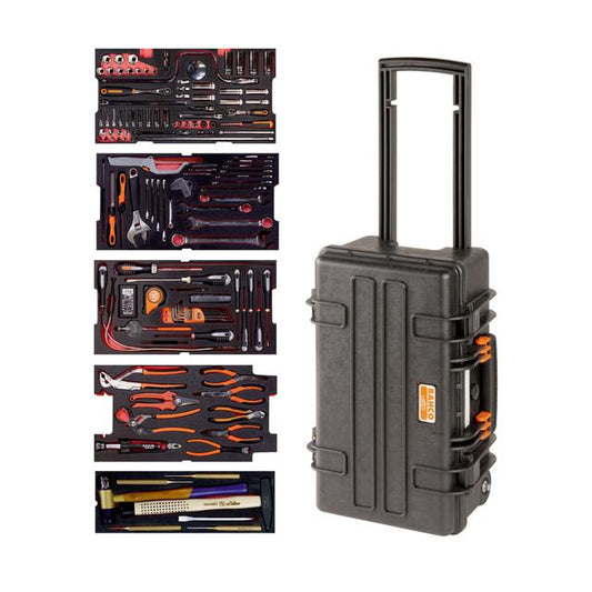 Bahco 159pc Heavy Duty Rigid Case Aviation Professional Tool Kit 4750RCHDW01FF2