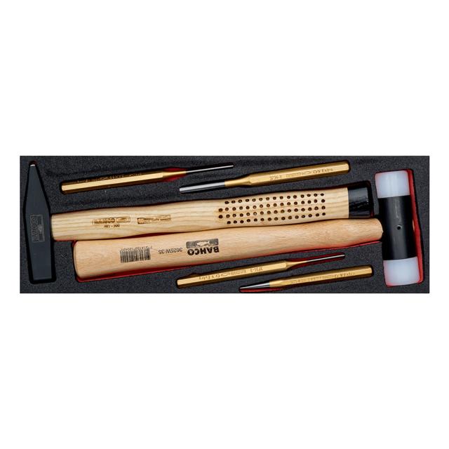 Bahco 194pc Heavy Duty Rigid Case General Purpose Pro Tool Kit 4750RCHDW01FF3