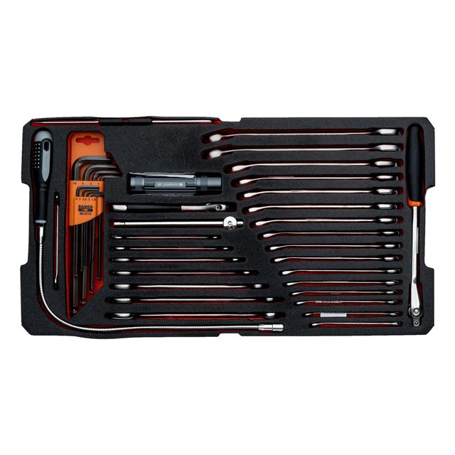 Bahco 194pc Heavy Duty Rigid Case General Purpose Pro Tool Kit 4750RCHDW01FF3