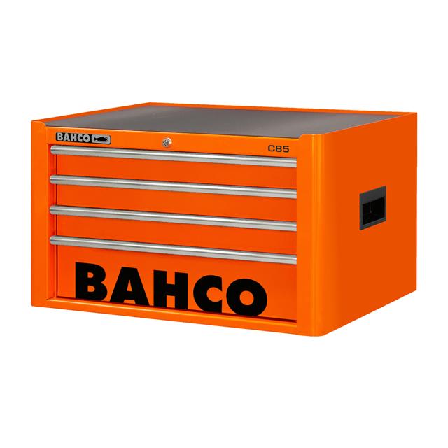 Bahco 4 Drawer Orange Top Tool Chest Storage Cabinet 26" C85 Classic 1485K4