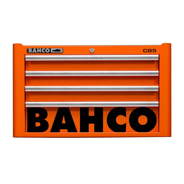 Bahco 4 Drawer Orange Top Tool Chest Storage Cabinet 26" C85 Classic 1485K4