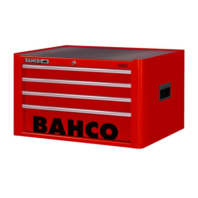Bahco 4 Drawer Red Top Tool Chest Storage Cabinet 26" C85 Classic 1485K4RED
