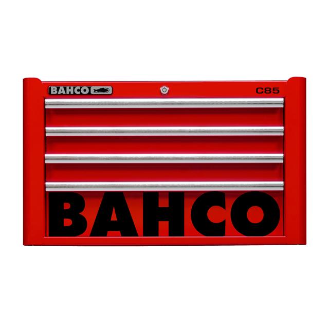 Bahco 4 Drawer Red Top Tool Chest Storage Cabinet 26" C85 Classic 1485K4RED