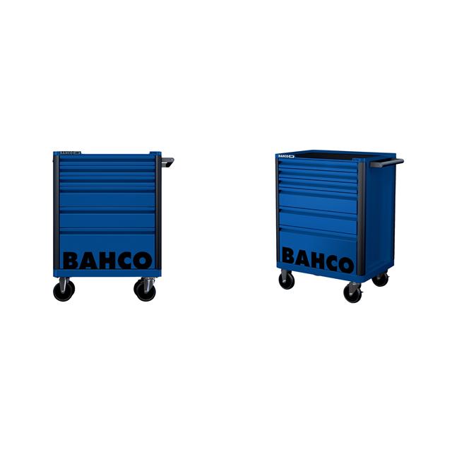 Bahco 6 Drawer Red Tool Box Trolley Workshop Roller Cabinet 26" E72 Storage Hub 1472K6RED