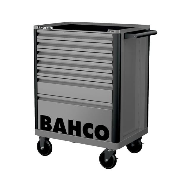 Bahco 7 Drawer Grey Tool Box Trolley Workshop Roller Cabinet 26" E72 Storage Hub 1472K7Grey
