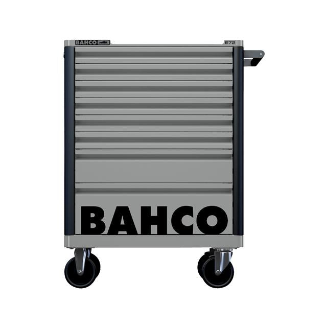 Bahco 8 Drawer Grey Tool Box Trolley Workshop Roller Cabinet 26" E72 Storage Hub 1472K8GREY