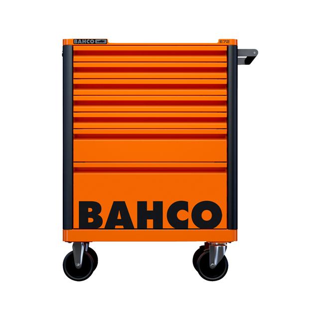 Bahco 7 Drawer Red Tool Box Trolley Workshop Roller Cabinet 26" E72 Storage Hub 1472K7