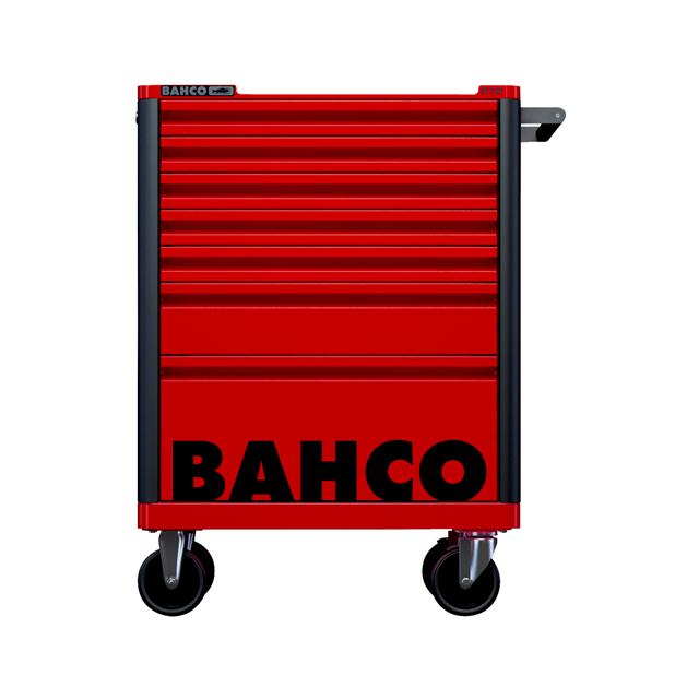 Bahco 7 Drawer Red Tool Box Trolley Workshop Roller Cabinet 26" E72 Storage Hub 1472K7RED