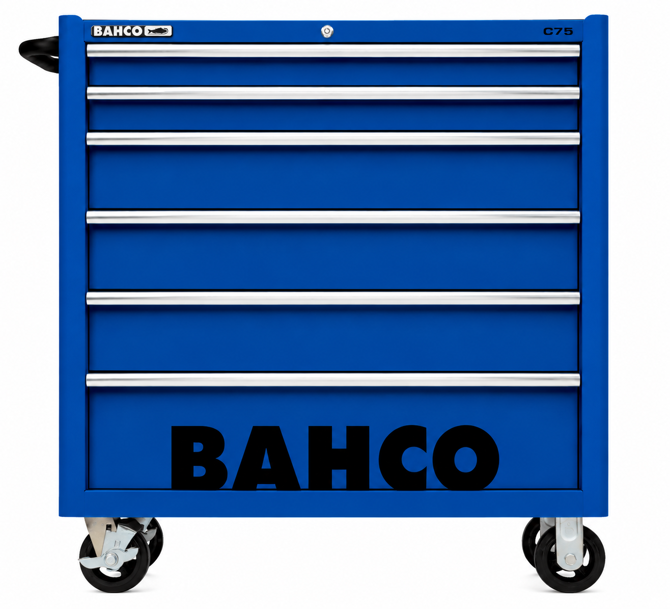 Bahco 40" Blue Tool Trolley Roll Cab 6 Drawer C75 Pro Workstation 1475KXL6BLUE