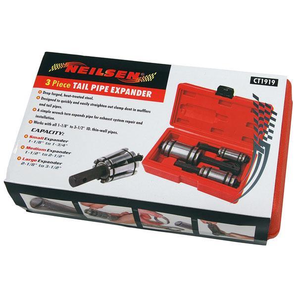 Exhaust Tail Pipe Expander 3 Piece Set Neilsen CT1919