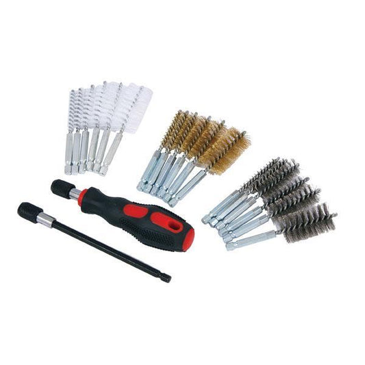 Wire Brush Cleaning Kit 20pc Neilsen CT3863