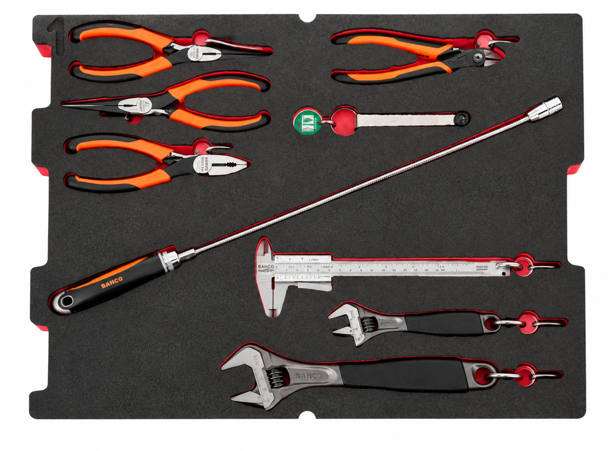 Bahco 114pc Heavy Duty Rigid Case Professional Windmill Tool Kit 4750RCHDW02FF