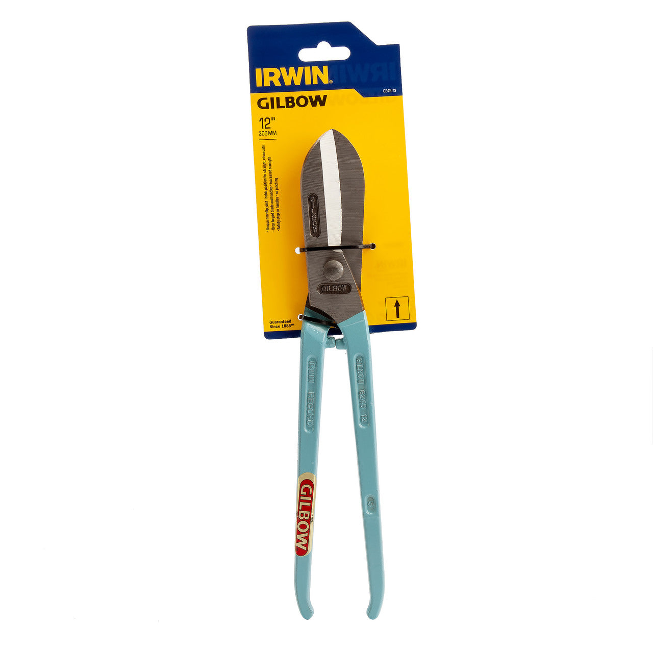 Irwin G245/12 Gilbow General Purpose Straight Tin Snips 12 Inch / 300mm