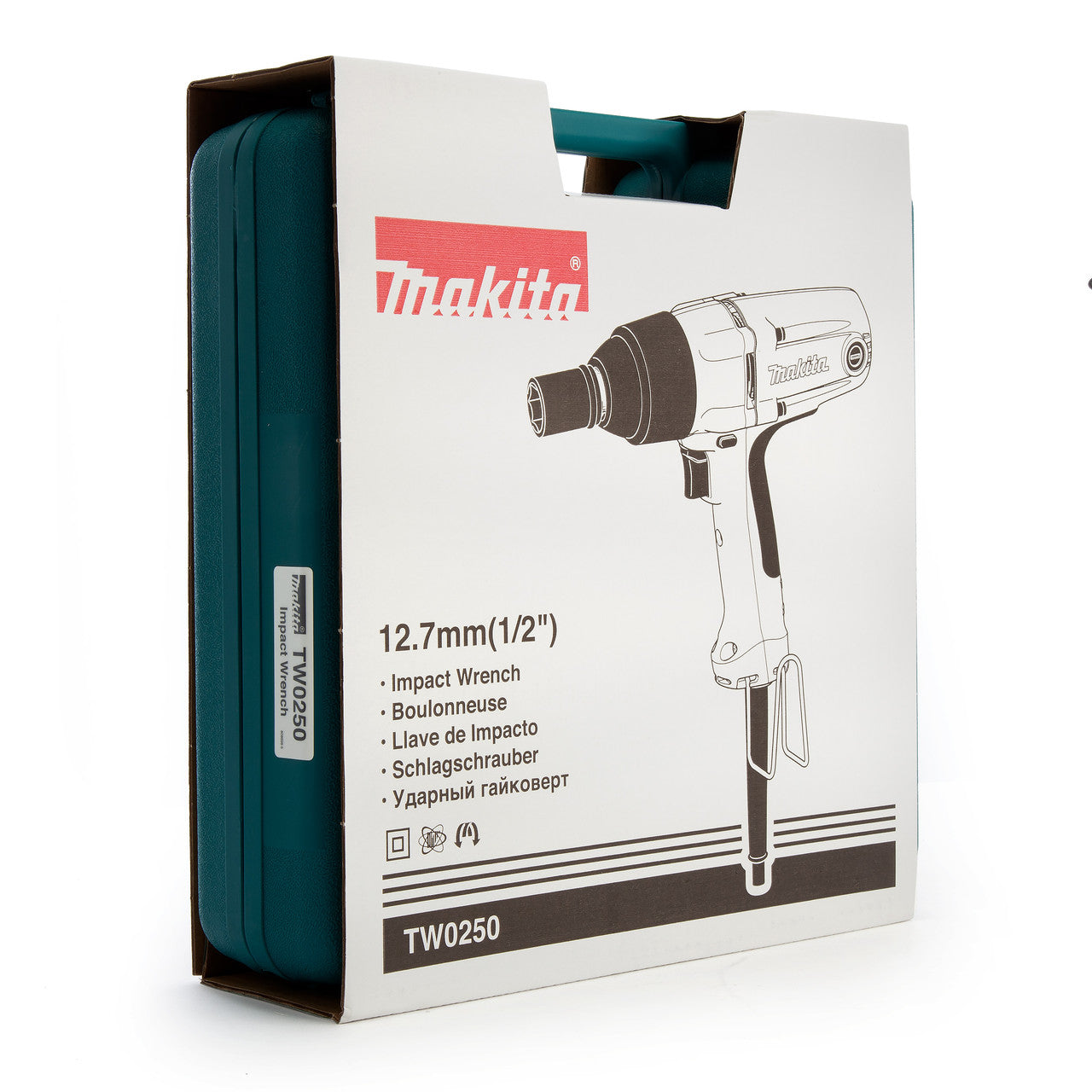 Makita 1/2"D Impact Wrench 110V 500w Torque 250Nm Speed 0-2300 rpm TW0250