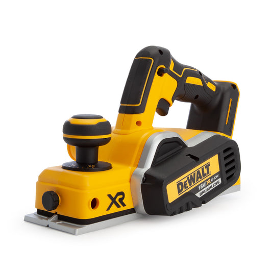 Dewalt 18V XR 82mm Brushless Planer Body Only Planing Depth Of 2mm DCP580N