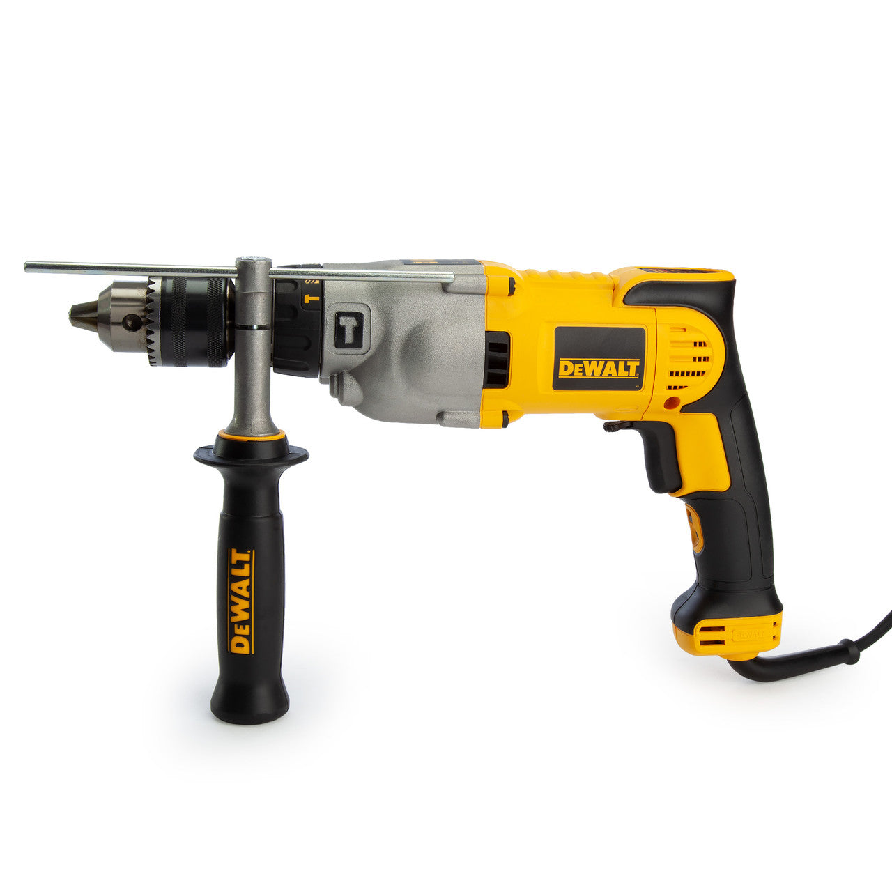 Dewalt Diamond Drill 1300W 240V 16mm Chuck Carrying Case & Side Handle D21570K