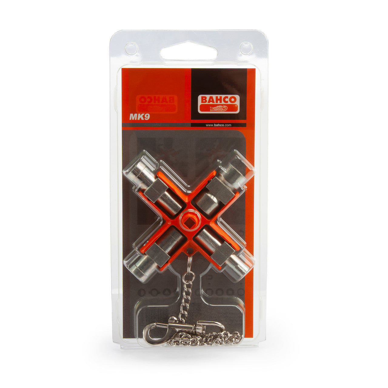 Bahco 9-in-1 Switch Cabinet Multi-Fitting Master Key With ¼-inch Bit Holder MK9