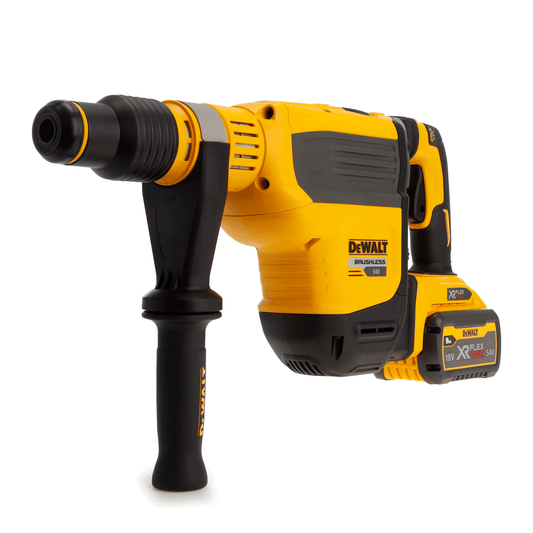 Dewalt 54V XR FlexVolt Brushless SDS Max Hammer 2 x 9.0Ah Batteries DCH614X2