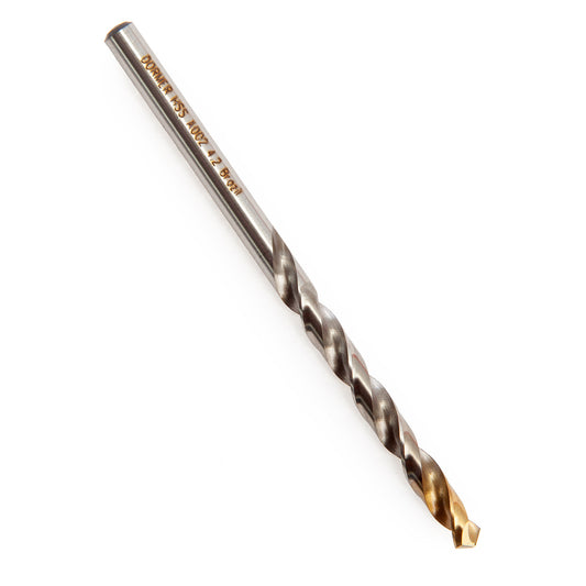 Dormer HSS TiN Coated Tip Jobber Drill Bits 4.2mm Box Of 10 A002