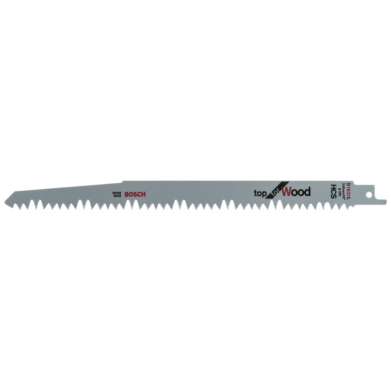 Bosch L Top Reciprocating Saw Blades for Wood 240mm Pack Of 100 S1531