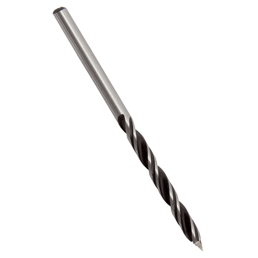Bosch Brad Point Wood Drill Bit 4 x 75mm Centring Tip Two Flutes 2608596301