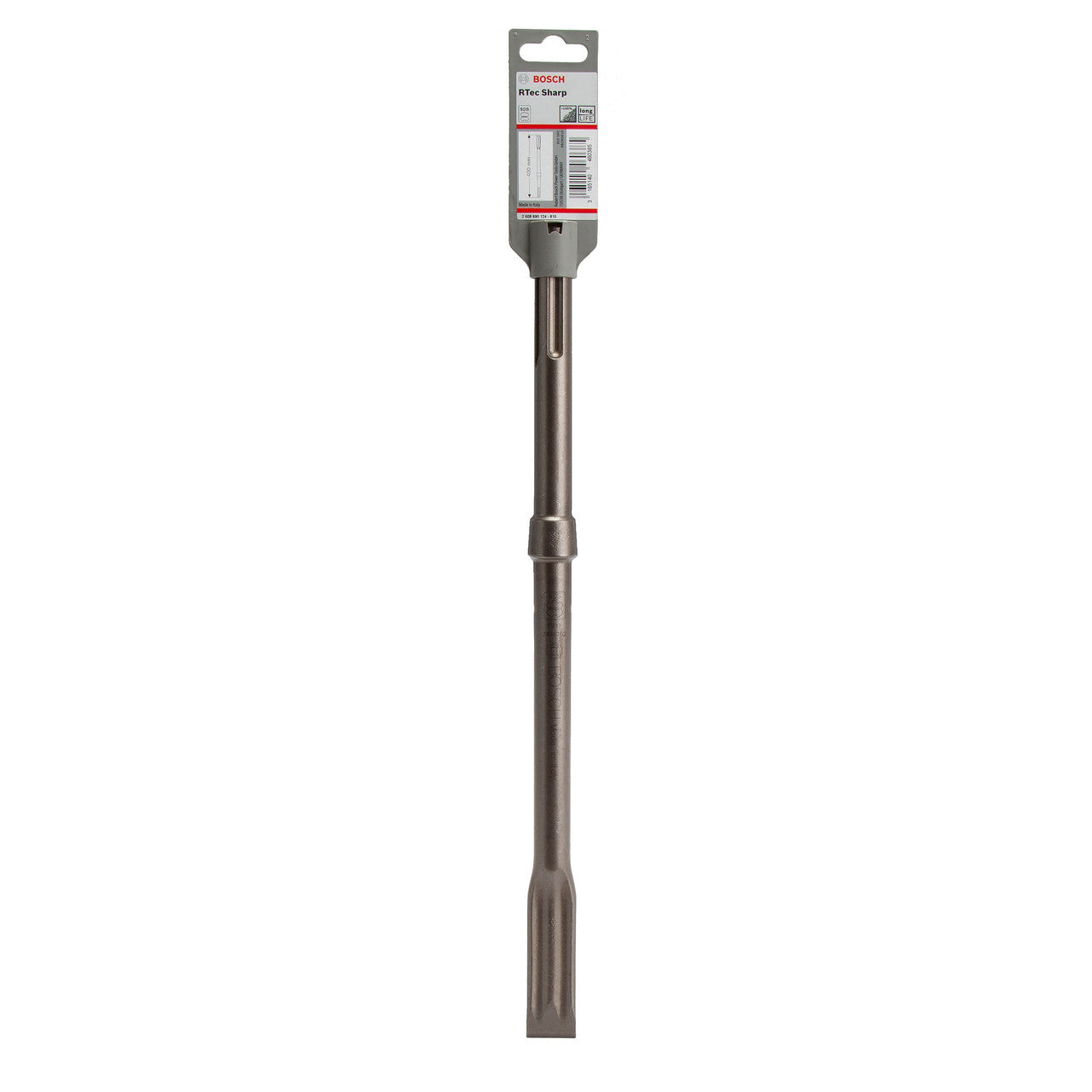 Bosch RTec SDS Max Flat Chisel 25 x 400mm Self-sharpening tip 2608690124