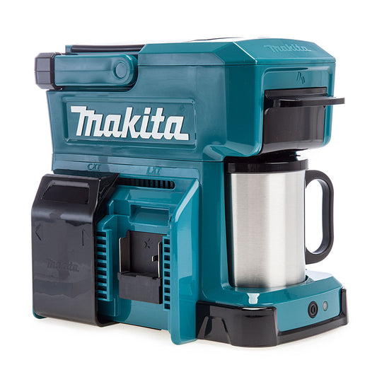 Makita 10.8V-18V Job Site Cordless Coffee Maker Body Only 60mm cafe pods DCM501Z