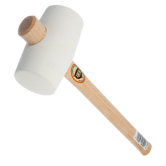 Thor White Rubber Mallet 74mm 970g Length 380mm Wood Handle 61-954W