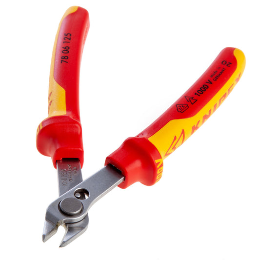 Knipex Electronic Super Knips VDE 1000V 125mm Cut 0,2 - 1.6mm 7806125SB