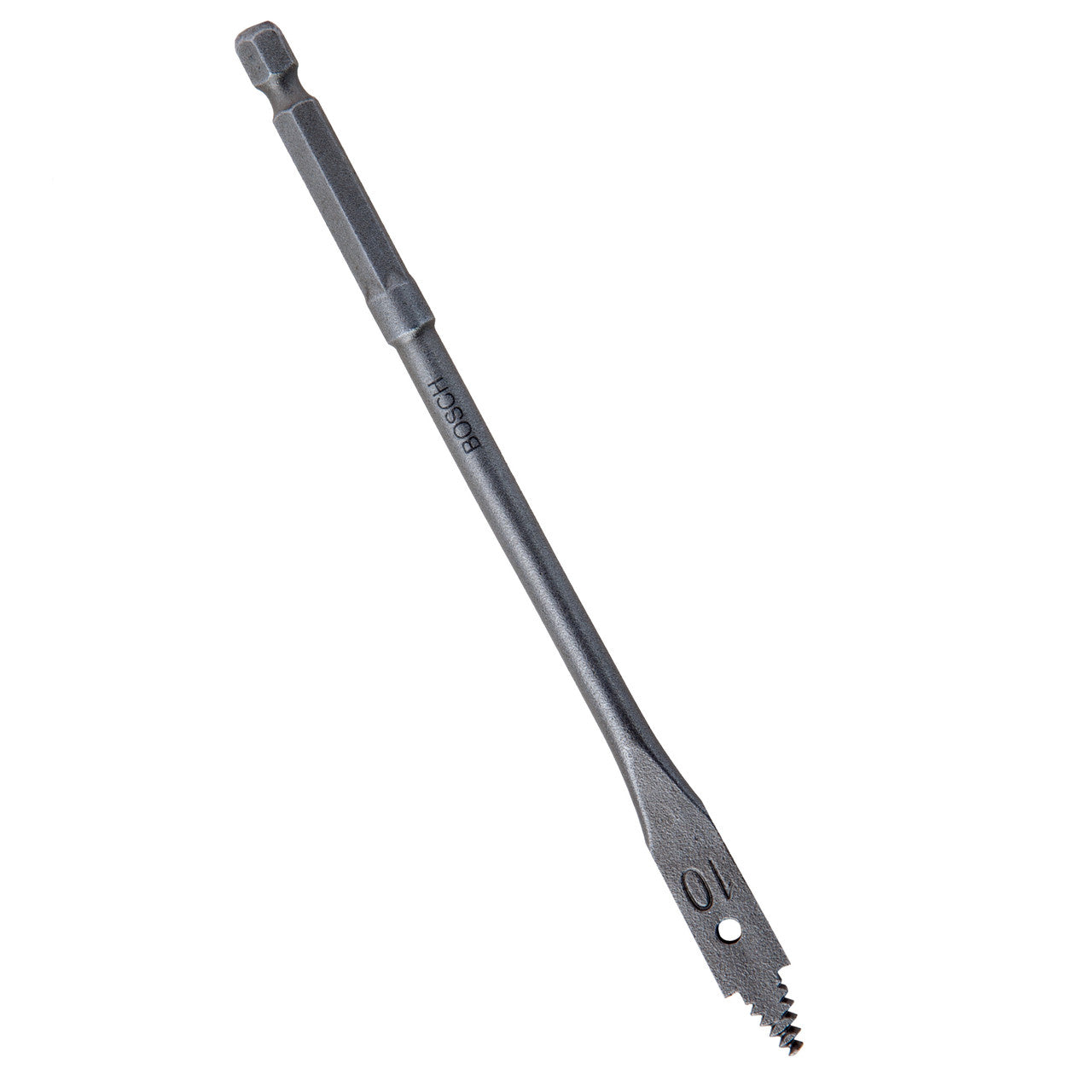 Bosch SelfCut Flat Drill Bit Hex Shank 10 x 152mm Wood & Plasterboard 2608587569