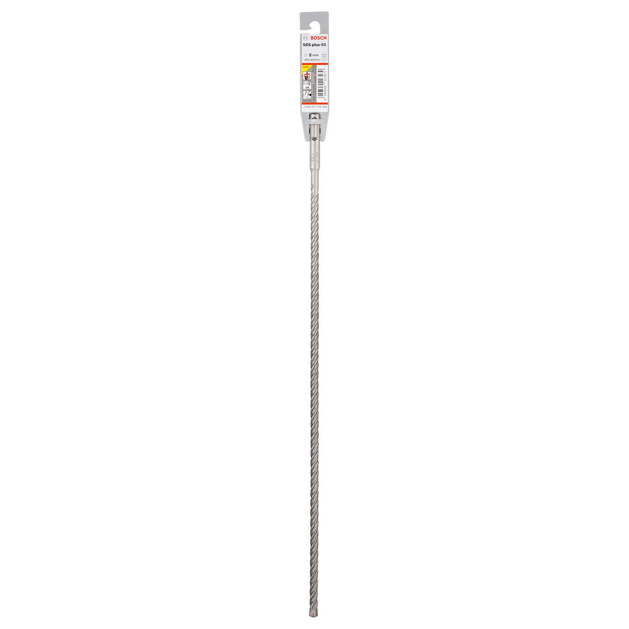 Bosch 2608833794 SDS+ 5X Masonry Drill Bit 8 × 400 × 460mm