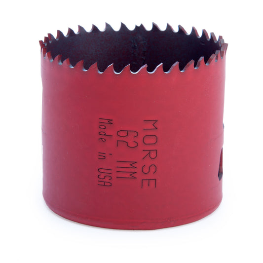 Morse Advanced Bi-Metal Hole Saw 62mm Diameter 8% Cobalt MHS385