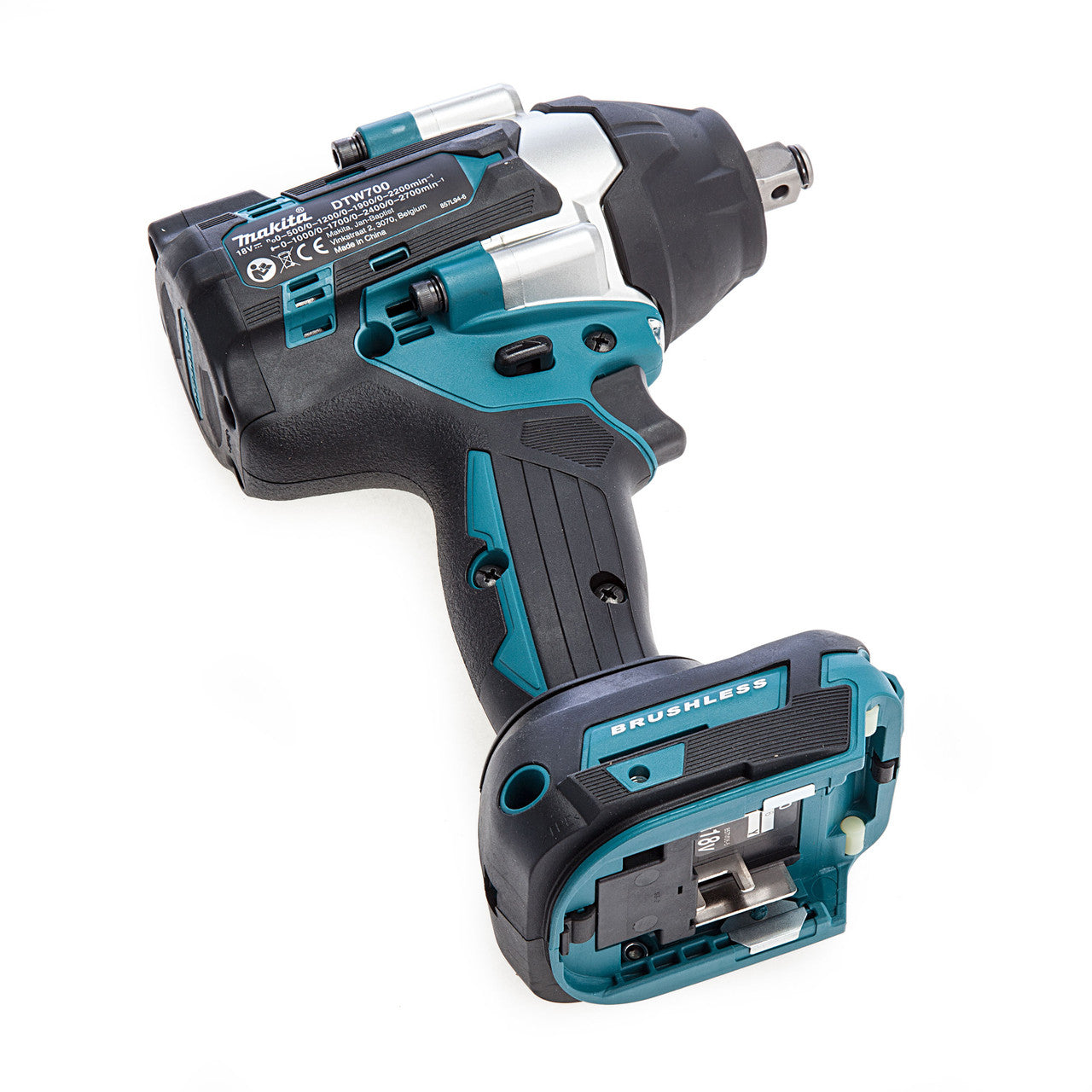 Makita 18V LXT Brushless Impact Wrench 1/2" Body Only Torque 1,000 Nm DTW700Z