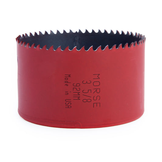 Morse Advanced Bi-Metal Hole Saw 3. 5/8in - 92mm Diameter 8% Cobalt MHS58
