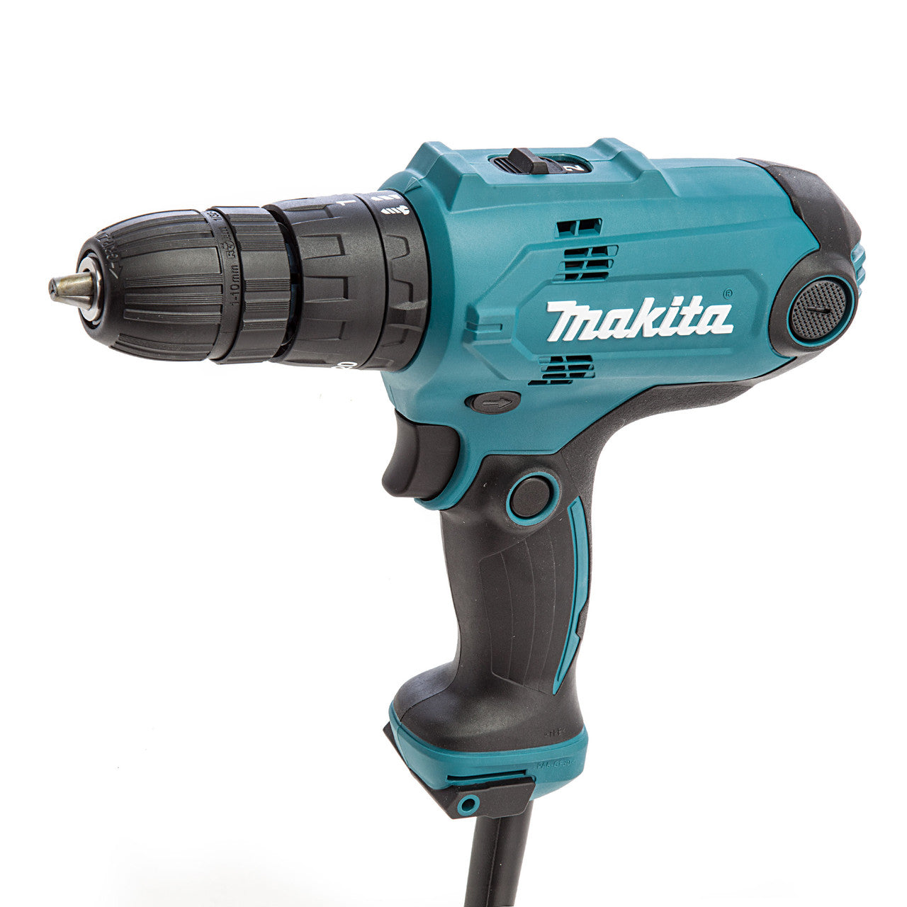 Makita 10mm Hammer Drill Driver Keyless Chuck Variable Speed 110V HP0300