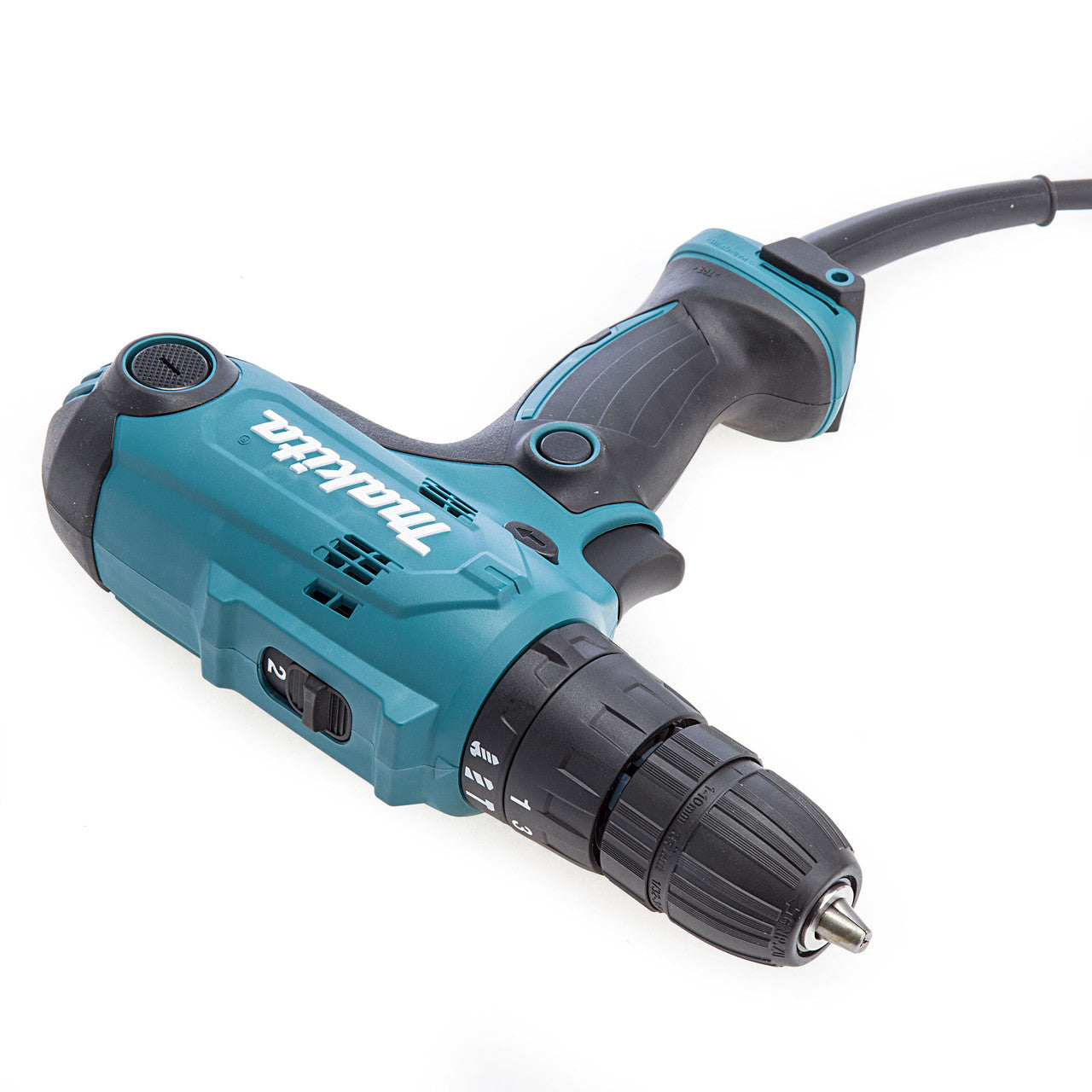 Makita 10mm Hammer Drill Driver Keyless Chuck Variable Speed 110V HP0300